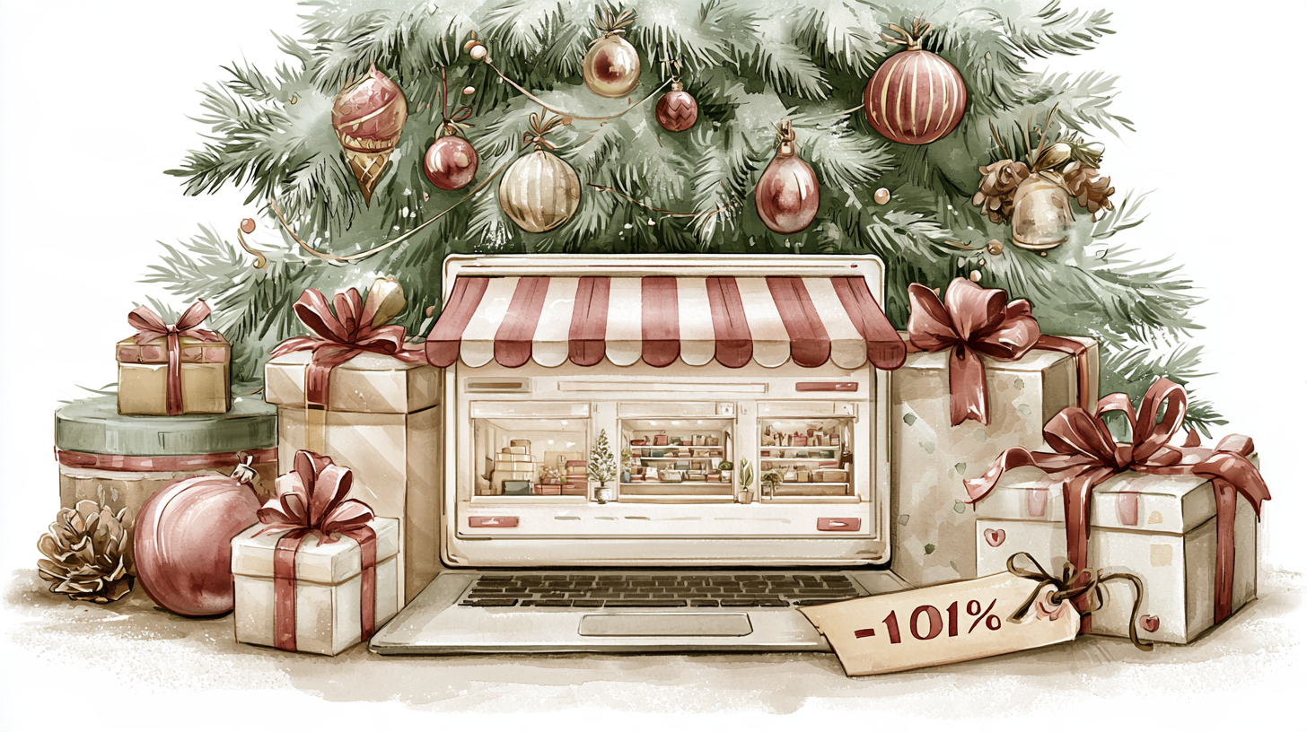 Online-GutscheineUndWeihnachtseinkaeufe